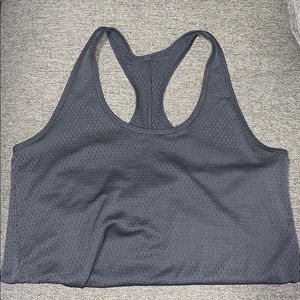 Under Armor Gray Tank size large